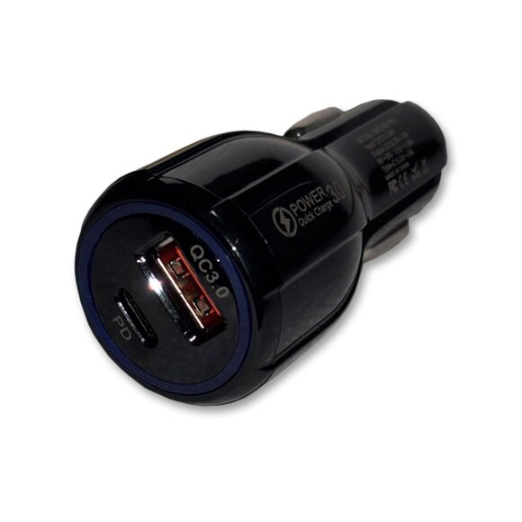 TechMod 3-Piece Car Bundle Wireless Charging Car Mount USB-PD Car Charger USB-C - Picture 5 of 6